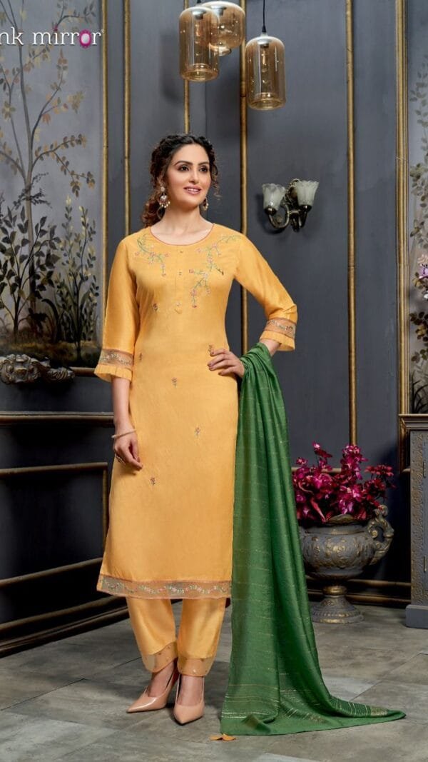 Pink MirrorRadiant Ladies Suit Readymade