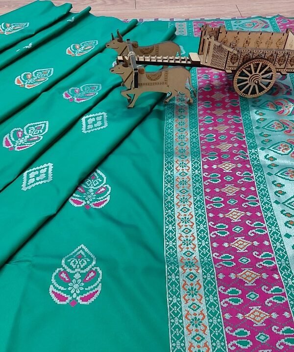 Pure Soft silk Two tone Kanjivaram Saree