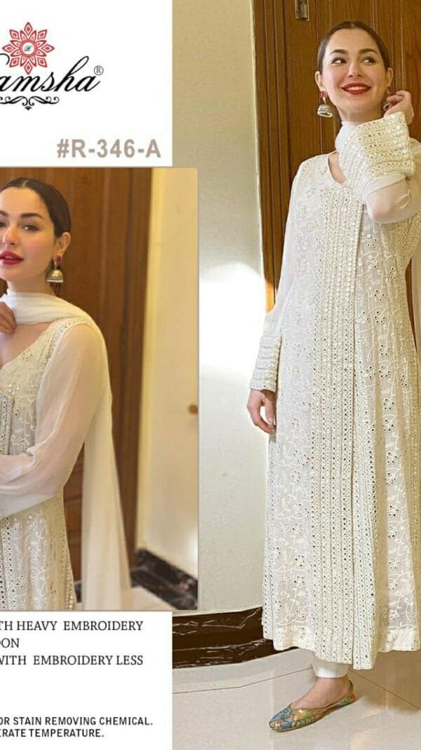 RAMSHA..PRESENT R-346 NX Pakistani Lawn Suits Wholesale In India
