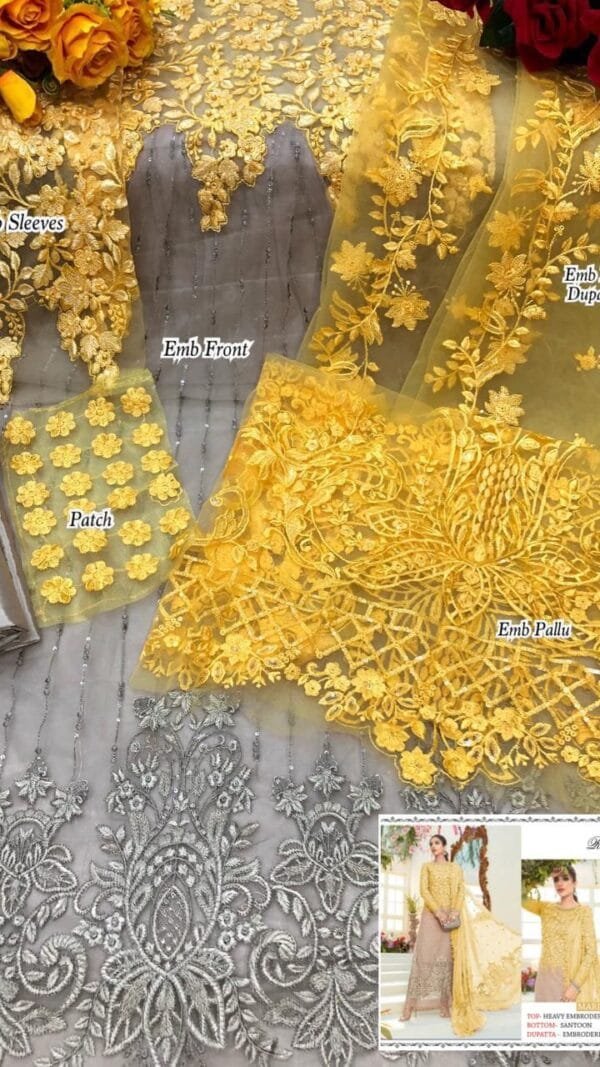 RAMSHA MARIYA-B nx Dress Material In Wholesale Price