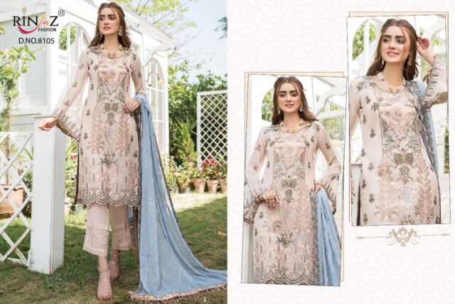 Rinaz-Fashion Maryam’s Gold- Vol-12 Designer Suits Pakistani