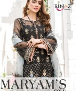 Rinaz-Fashion Maryam’s Gold- Vol-12 Designer Suits Pakistani