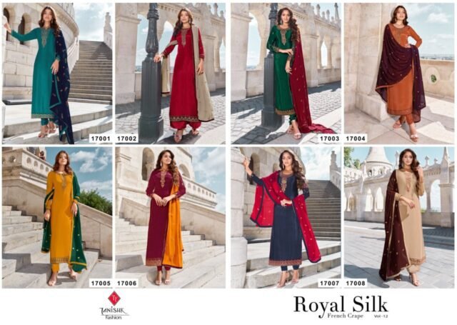 Royal Silk Vol-12 Tanishk Catalog Wholesalers