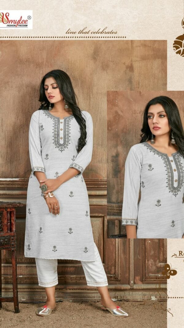 Rung Kurti With Pant Kurtis Catalog