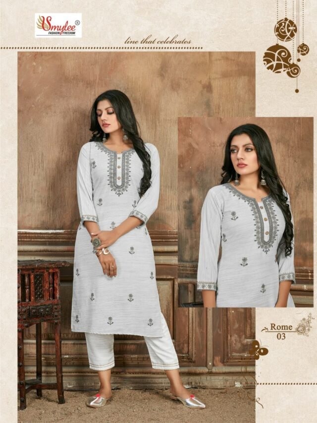 Rung Kurti With Pant Kurtis Catalog