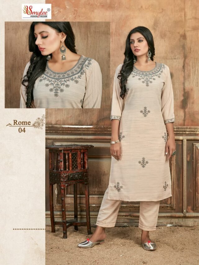 Rung Kurti With Pant Kurtis Catalog