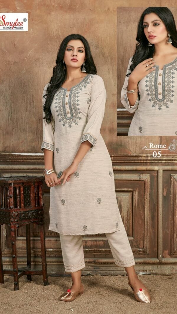 Rung Kurti With Pant Kurtis Catalog