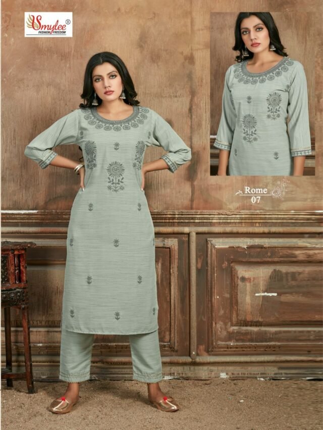 Rung Kurti With Pant Kurtis Catalog