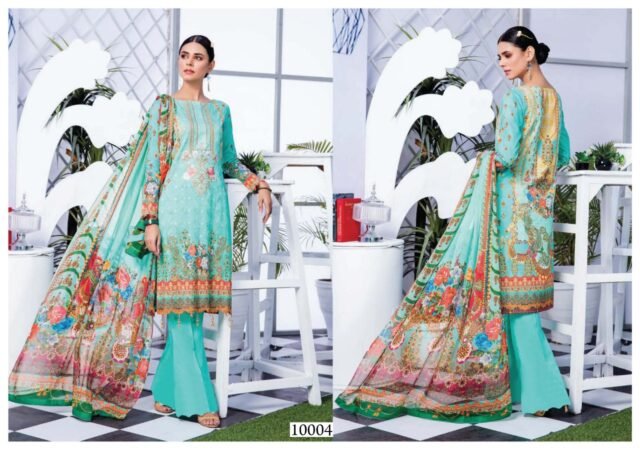 Sana Safinaz Luxury Lawn Collection Vol-10 Wholesale Catalogue