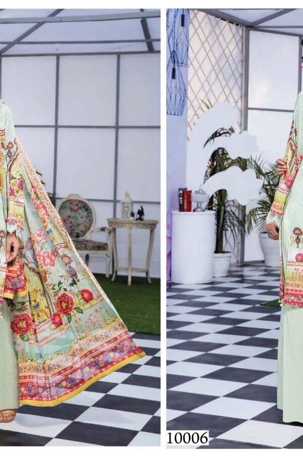 Sana Safinaz Luxury Lawn Collection Vol-10 Wholesale Catalogue
