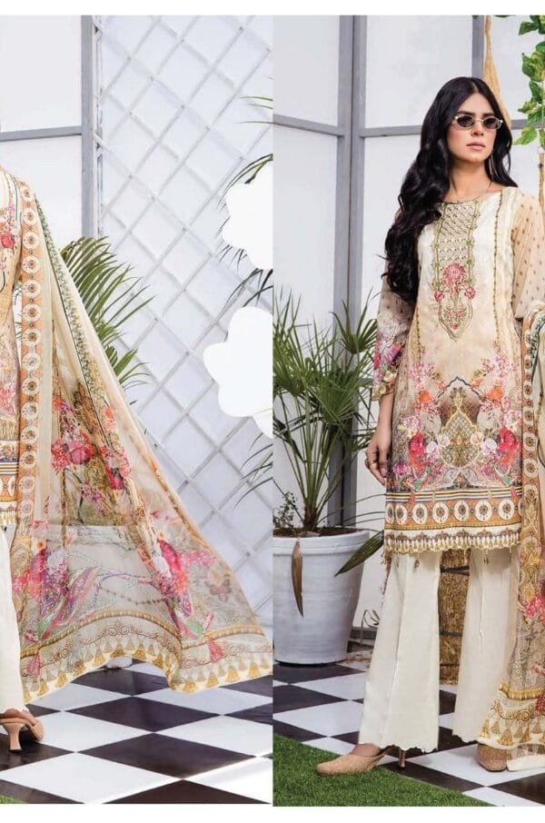 Sana Safinaz Luxury Lawn Collection Vol-10 Wholesale Catalogue
