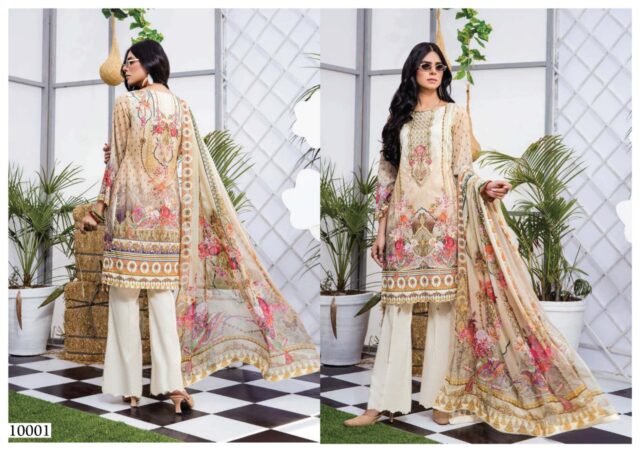 Sana Safinaz Luxury Lawn Collection Vol-10 Wholesale Catalogue