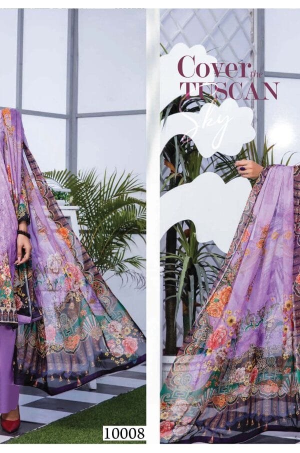 Sana Safinaz Luxury Lawn Collection Vol-10 Wholesale Catalogue