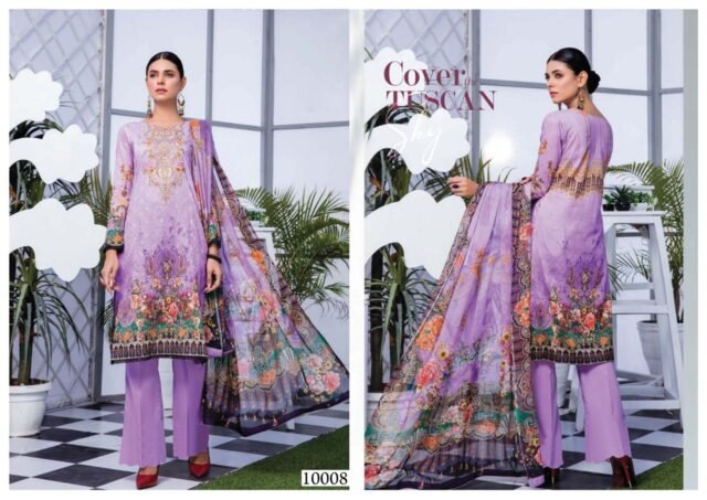 Sana Safinaz Luxury Lawn Collection Vol-10 Wholesale Catalogue