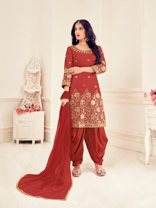 Navkar Simar Vol-2 Wholesale Readymade Patiyala Dress - textiledeal.in