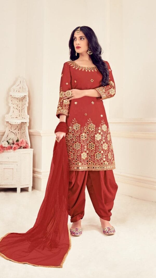 Semi-Stitched Patiyala Suit Wholesale Catalogs Bebo Vol- 6