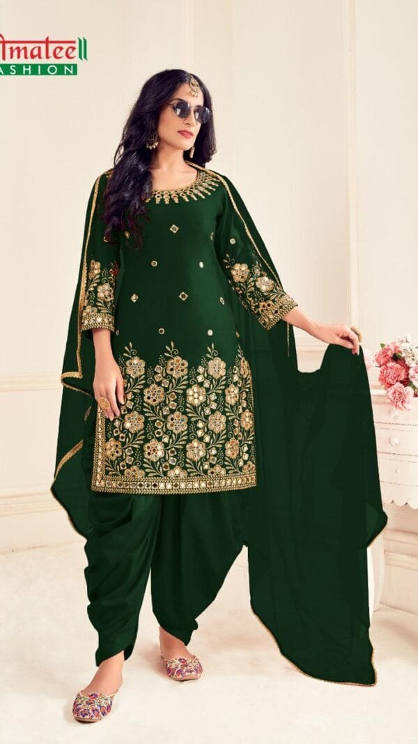 Semi-Stitched Patiyala Suit Wholesale Catalogs Bebo Vol- 6