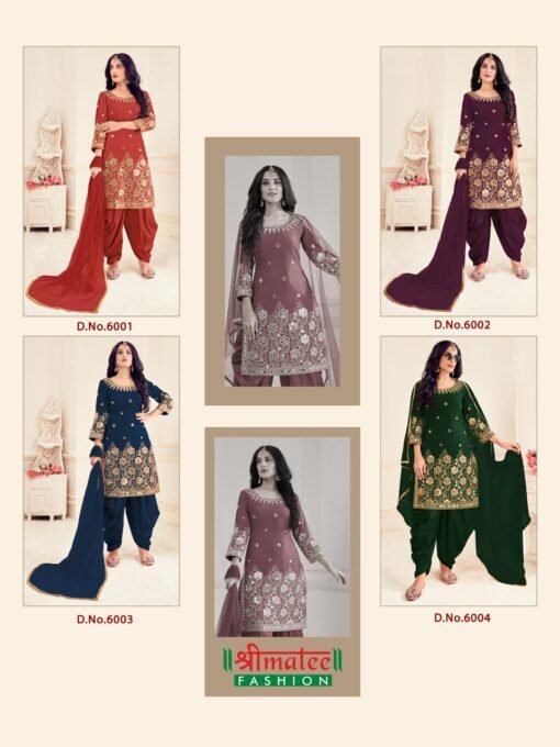 Semi-Stitched Patiyala Suit Wholesale Catalogs Bebo Vol- 6