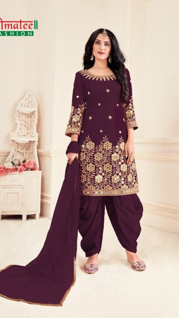Semi-Stitched Patiyala Suit Wholesale Catalogs Bebo Vol- 6