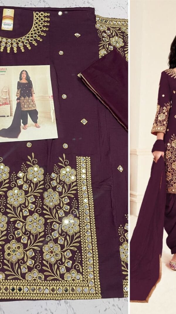 Semi-Stitched Patiyala Suit Wholesale Catalogs Bebo Vol- 6