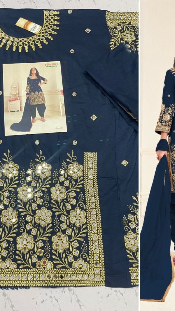 Semi-Stitched Patiyala Suit Wholesale Catalogs Bebo Vol- 6