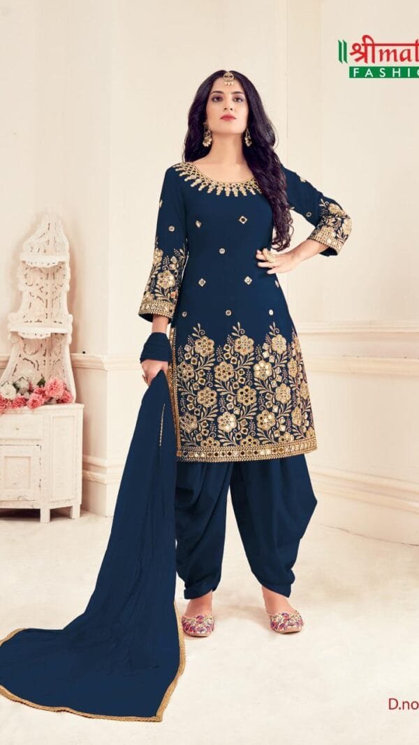 Semi-Stitched Patiyala Suit Wholesale Catalogs Bebo Vol- 6