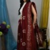 Soft Linen Saree with Designer Blouse 01