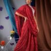 Soft Linen Saree with Designer Blouse 10