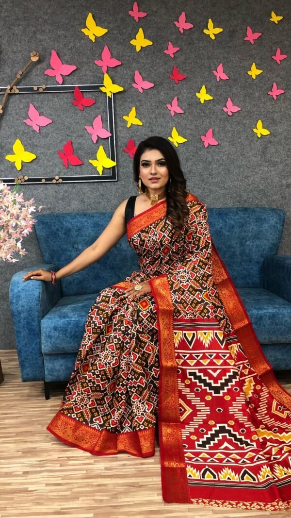 Soft Linen Sarees Online 03