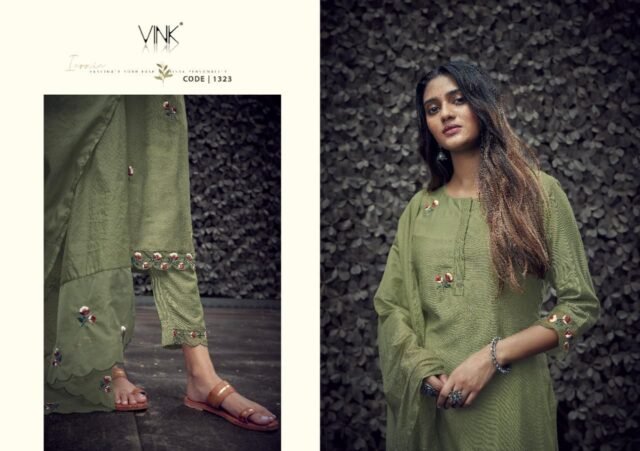 Vink Kurta with Dupatta & Pants Catalog Wholesalers