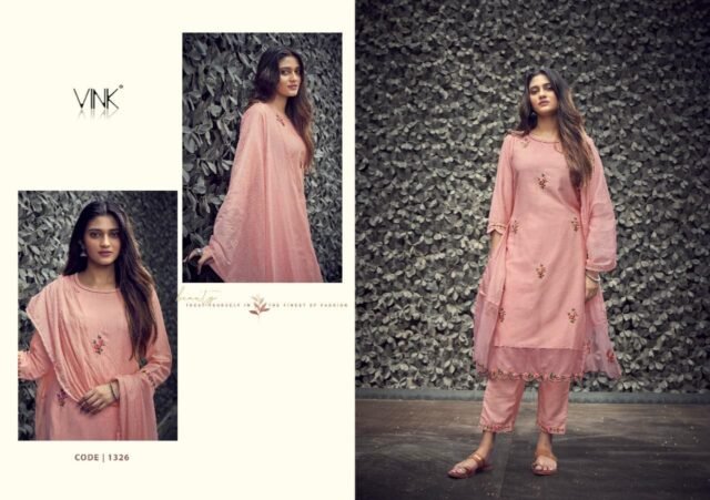 Vink Kurta with Dupatta & Pants Catalog Wholesalers