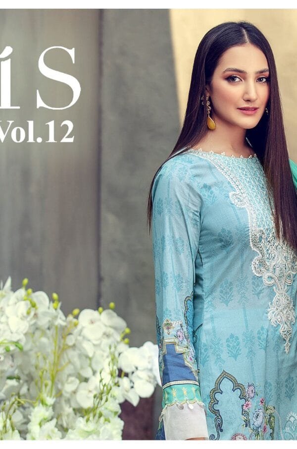 Iris Karachi Cotton Suits Wholesale