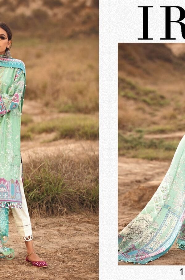 Iris Karachi Cotton Suits Wholesale