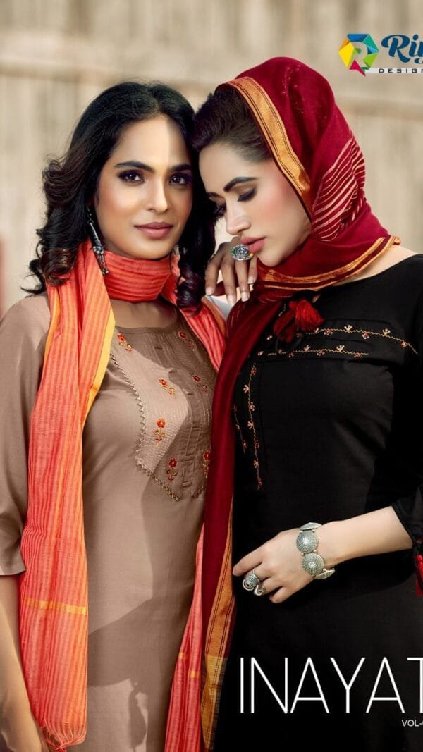Wholesale Catalogue Kurtis Inayat Vol-3 By Riya Designer