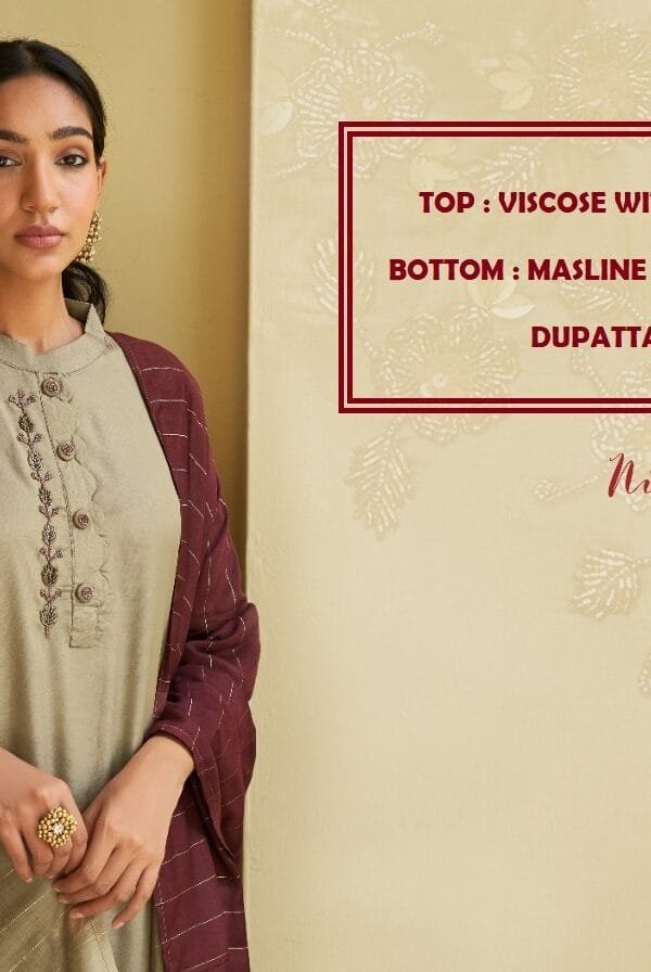 LT NITYA GLORIA VISCOSE REGAL LOOK SALWAR SUIT Dress Material In Wholesriceale Suit