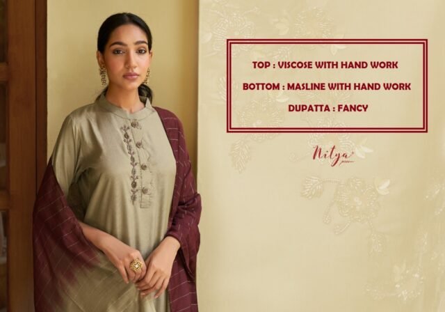 LT NITYA GLORIA VISCOSE REGAL LOOK SALWAR SUIT Dress Material In Wholesriceale Suit