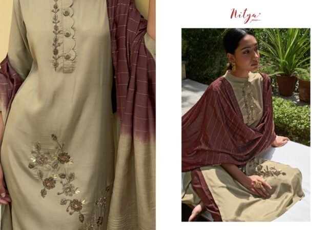 LT NITYA GLORIA VISCOSE REGAL LOOK SALWAR SUIT Dress Material In Wholesriceale Suit