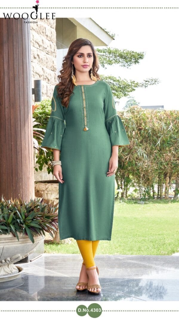 SAKSHI Wooglee Kurti Wholesale Kurti Catalogue Kurtis