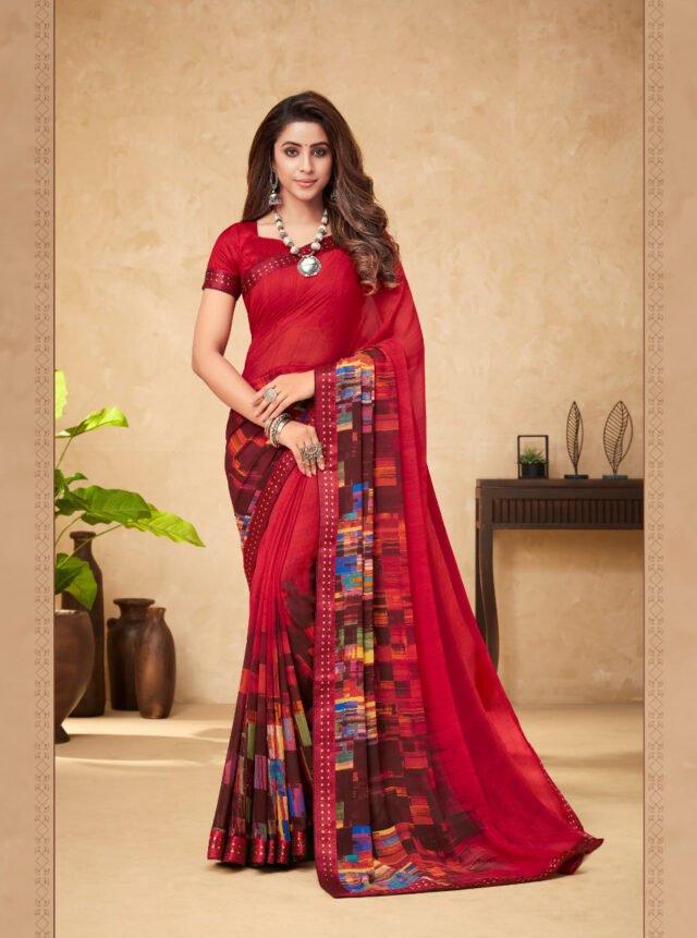 Exclusive Heavy Georgette Sarees Online Shopping 01