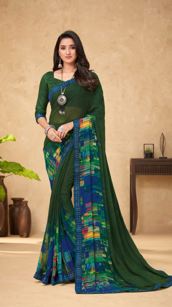 Exclusive Heavy Georgette Sarees Online Shopping 02