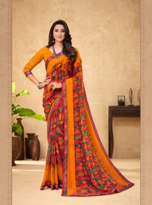 Exclusive Heavy Georgette Sarees Online Shopping 04
