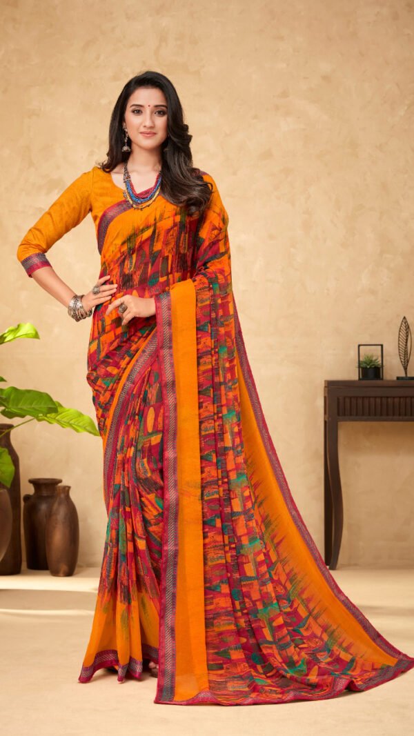 Exclusive Heavy Georgette Sarees Online Shopping 04