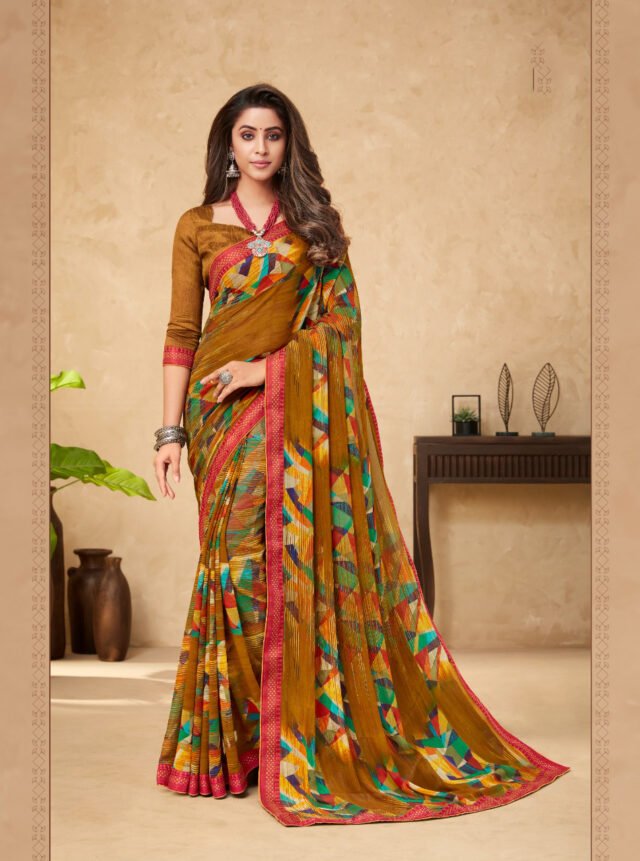 Exclusive Heavy Georgette Sarees Online Shopping 05