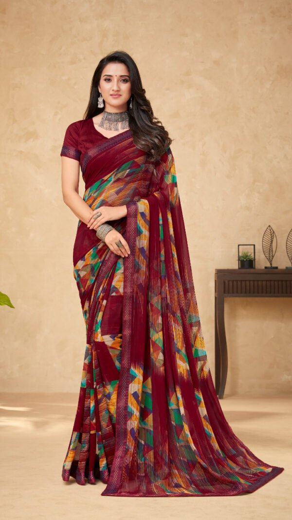 Exclusive Heavy Georgette Sarees Online Shopping 06