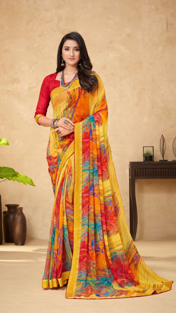 Exclusive Heavy Georgette Sarees Online Shopping 09