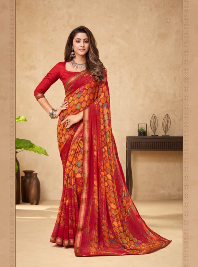 Exclusive Heavy Georgette Sarees Online Shopping 11