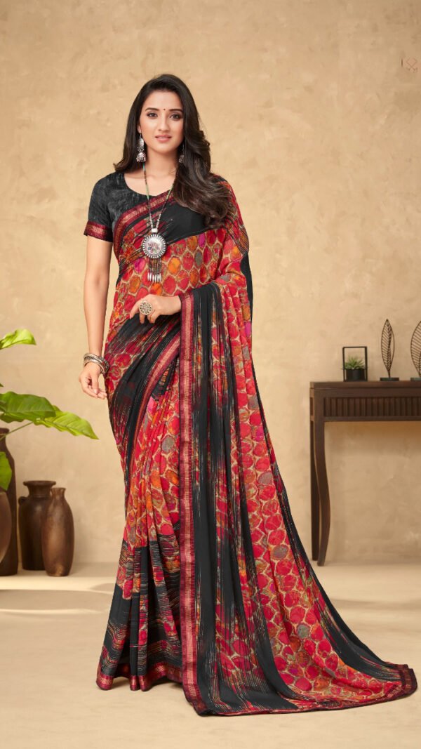 Exclusive Heavy Georgette Sarees Online Shopping 12