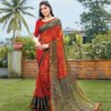 Chiffon Brasso with exclusive lace Designer Sarees  01