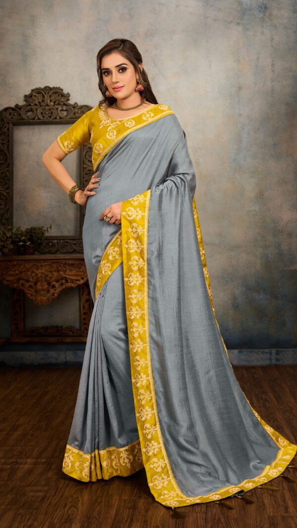 Vichitrta Silk with Embroidery Sarees 01