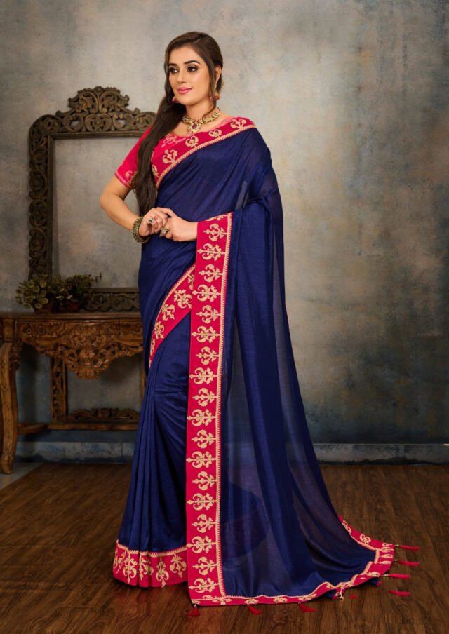 Vichitrta Silk with Embroidery Sarees 02